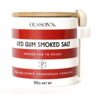 (BACK SOON) Redgum Smoked Salt (Ceramic Jar)